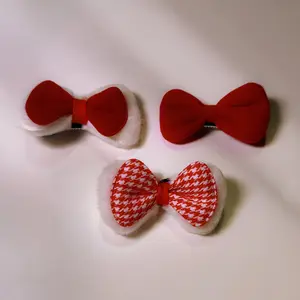 Plush Red Bow Collection