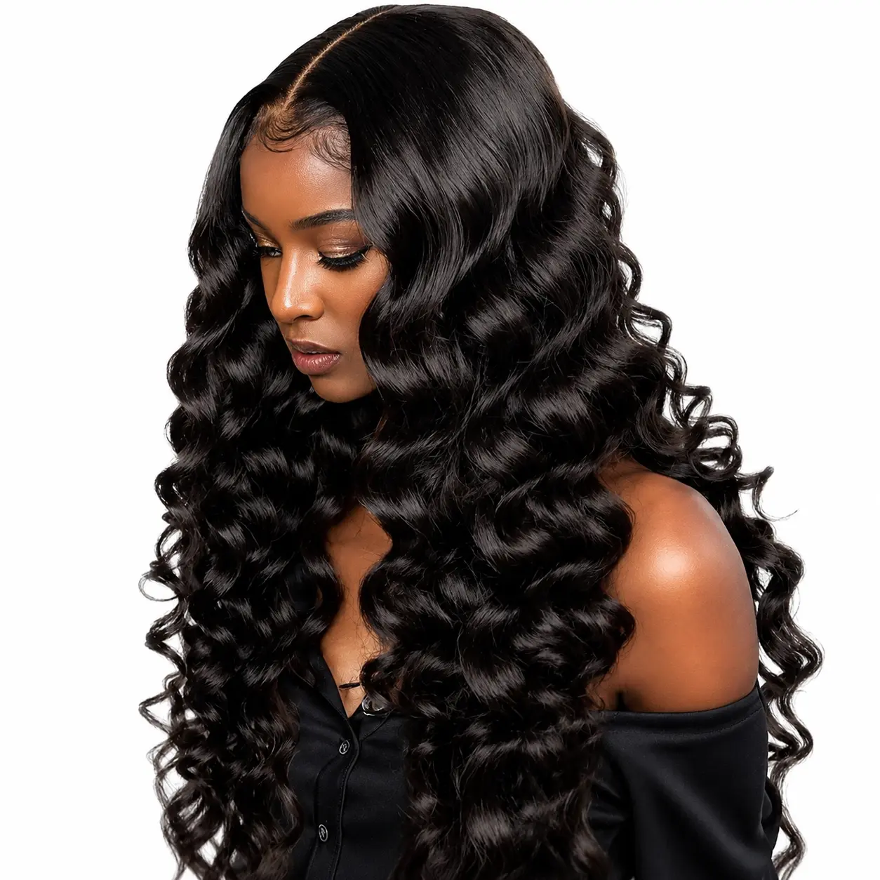 Deep Wave 13x4 Color Lace Front Wigs Human Hair Wigs 180% Density For Black Women