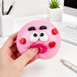 2026 Model Squeezert Dog Face Swapping Device for Tactile Experience Rich Expressions Soft Malleable Easy to Operate Cute Relaxing Anxiety Relief Toy