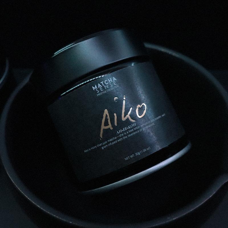 Ultra-Premium Ceremonial Grade Matcha — "Aiko" - First Harvest from Japan, Stone-Ground for Lattes, Koicha & Usucha, Unsweetened, Single Cultivar Okumidori (30g/1.06oz)