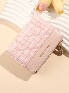Korean Style Small Perfume Scent Women's Short Wallet, Stylish Wallet, Casual Trendy Wallet, New Cute Student Portable Coin Purse, Fashionable Compact Design