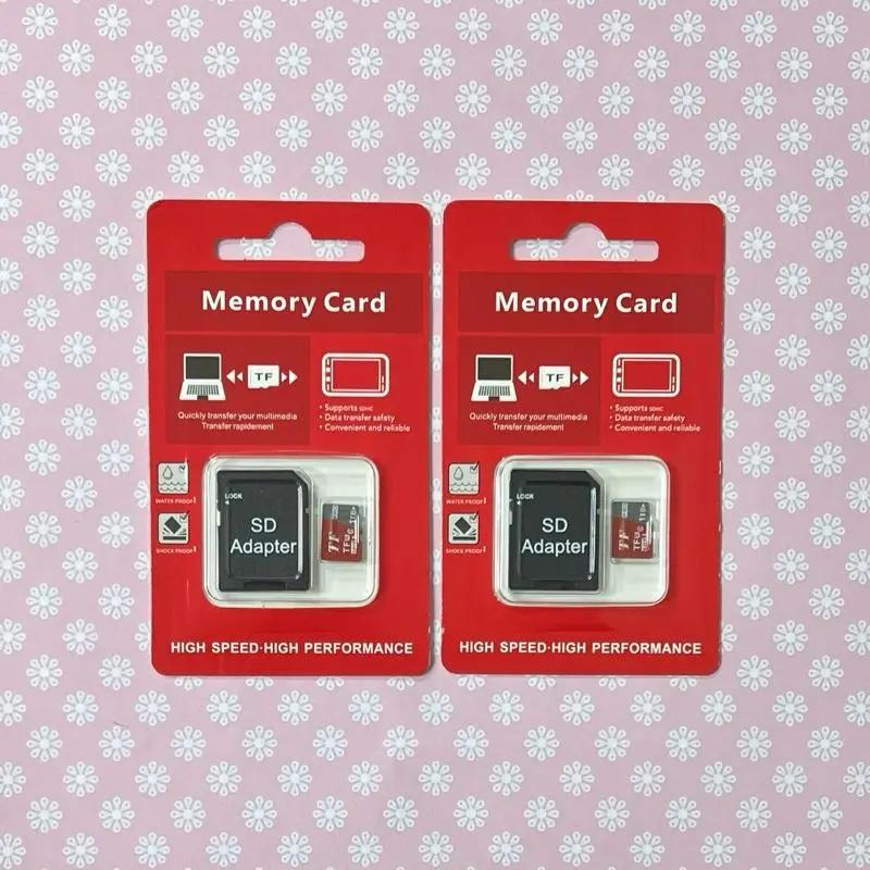 2-Pack × 1TB The Micro SD card tf is compatible with cameras, smart phones, tablets, personal computers and game consoles