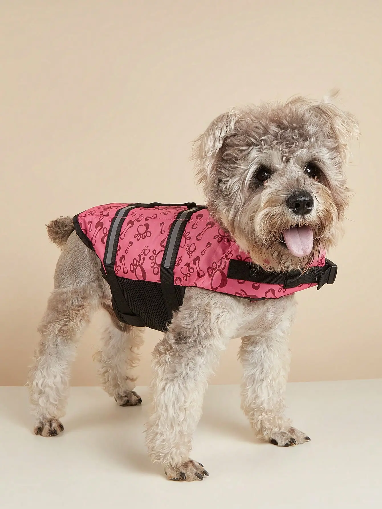 AESS x PETSIN Summer Pet High Buoyancy Adjustable Life Jacket Dog Life Vest Cat Life Vest Safety Swimwear Puppy Kitty Pool Beach Boating