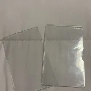 5pcs/pack, 16pcs/pack - Clear PVC Waterproof and Durable - Card Protectors - Suitable for Social Security Cards, Healthcare ID and Credit Cards Nurse Badge Reel Removable Cardholder Office Supplies Classroom Supplies