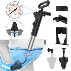 FEELSO Toilet Plunger for Bathroom, High-Pressure Air Plunger, Heavy-Duty Clog Remover for Toilets, Toilet Drain Unclogger
