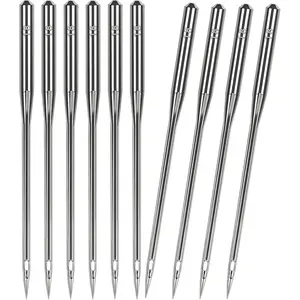 50 Pcs Universal Size 110/18 Heavy Duty Sewing Machine Needles Quliting Sewing Machine Needles for Leather Compatible with Kind of Home Sewing Machine