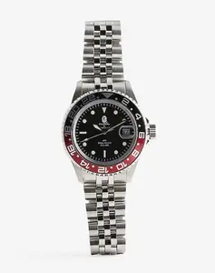 Bape Bapex Type 2 Silver/Black/Black & Red