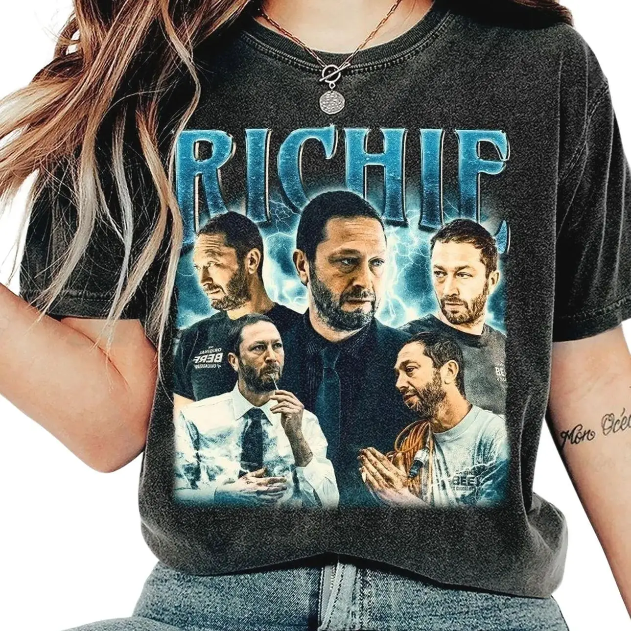 Retro Richie 90s Shirt, Bootleg Bear Funny Movie Vintage Richard Jerimovich Unisex T-Shirt