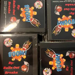 Boom Box! Multi Sport trading card Collectible Box Ballz Out Edition sports tradingcards