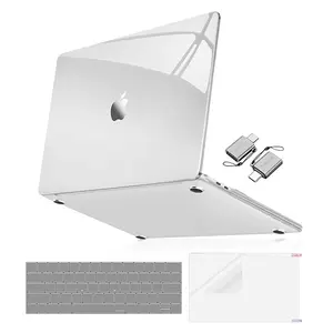 MOSISO Hard Case for MacBook Pro 13" (2025–2016, M2/M1 A2338, A2251/A2289, A2159/A1989, A1708/A1706) with Keyboard Cover, Screen Protector & USB-C Adapter – NOT for 14" or Air Models