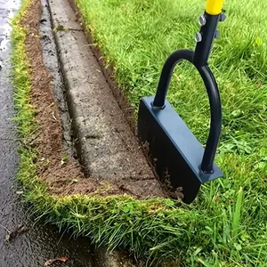 Half Moon Shaped Lawn Edge Shovel, Garden Lawn Edge Shovel with Ergonomic Handle, Professional Garden Landscape Tool for Home and CommercialXXALUE BAZAAR11