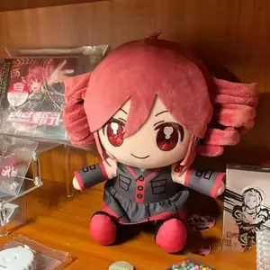 Anime Peripherals Kasane Teto Plush Soft Pillow Home Decor Plushie Diva Vtuber Kawaii 20cm Stuffed Teto Toy Children Adults