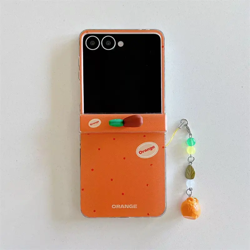 Three piece set of orange oranges+pendan