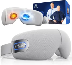BOB AND BRAD EYEFLOW Eye Massager with Heat & Cooling,FSA Eligible & HSA - Semiconductor Cold Compress Eye Mask for Migraines & Dry Eyes, Heated Temple Massager, Fathers Day Dad Gifts for Men