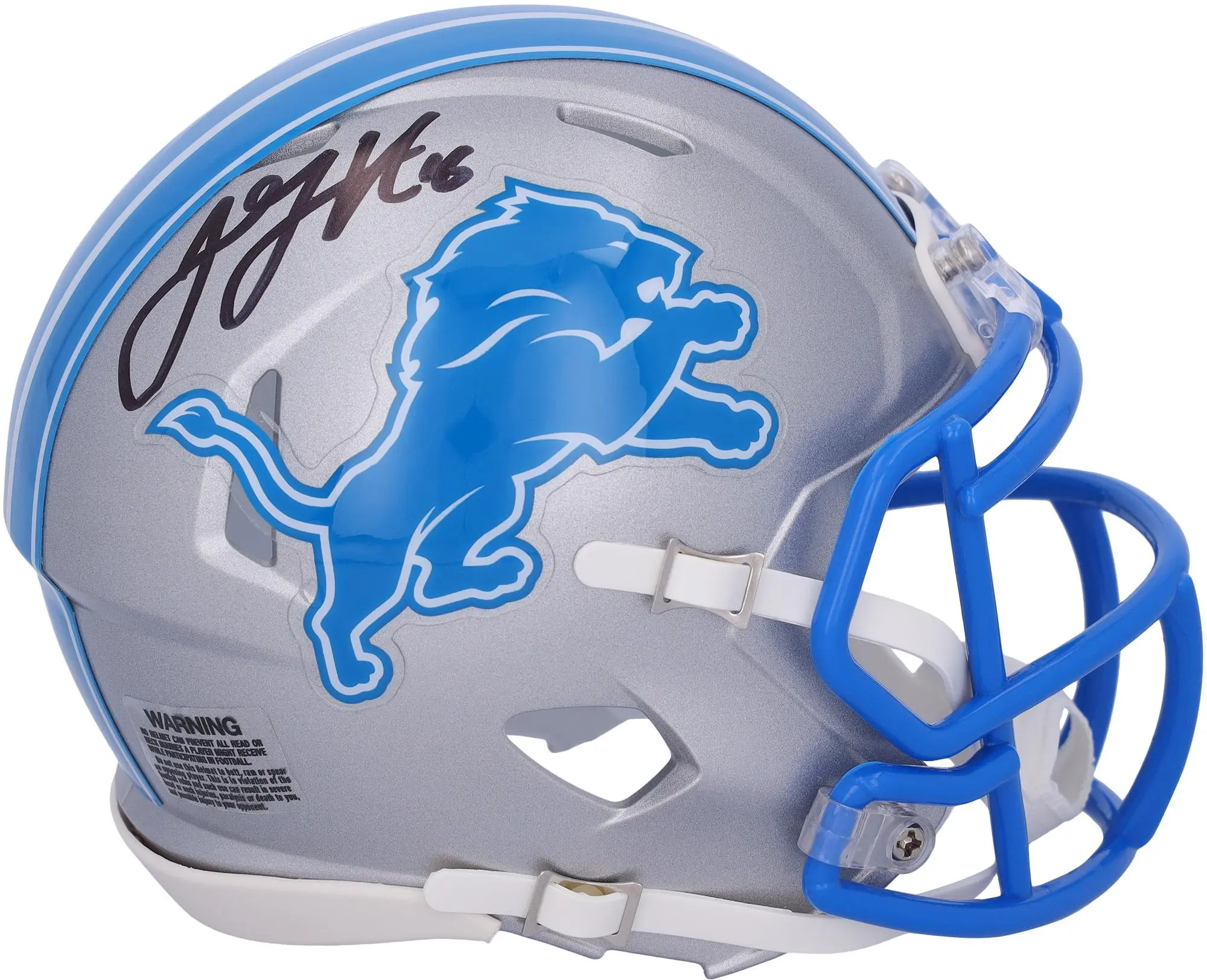Jared Goff Detroit Lions Autographed 2024 Speed Mini Helmet - Fanatics Authentic Certified