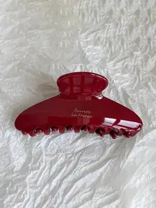 Fashion Solid Color Hair Claw, European & American Style Hair Accessory, Claw Clips, Hair Jaw Clip, Hair Clamps, School & College Use, Barrettes, Hairclips
