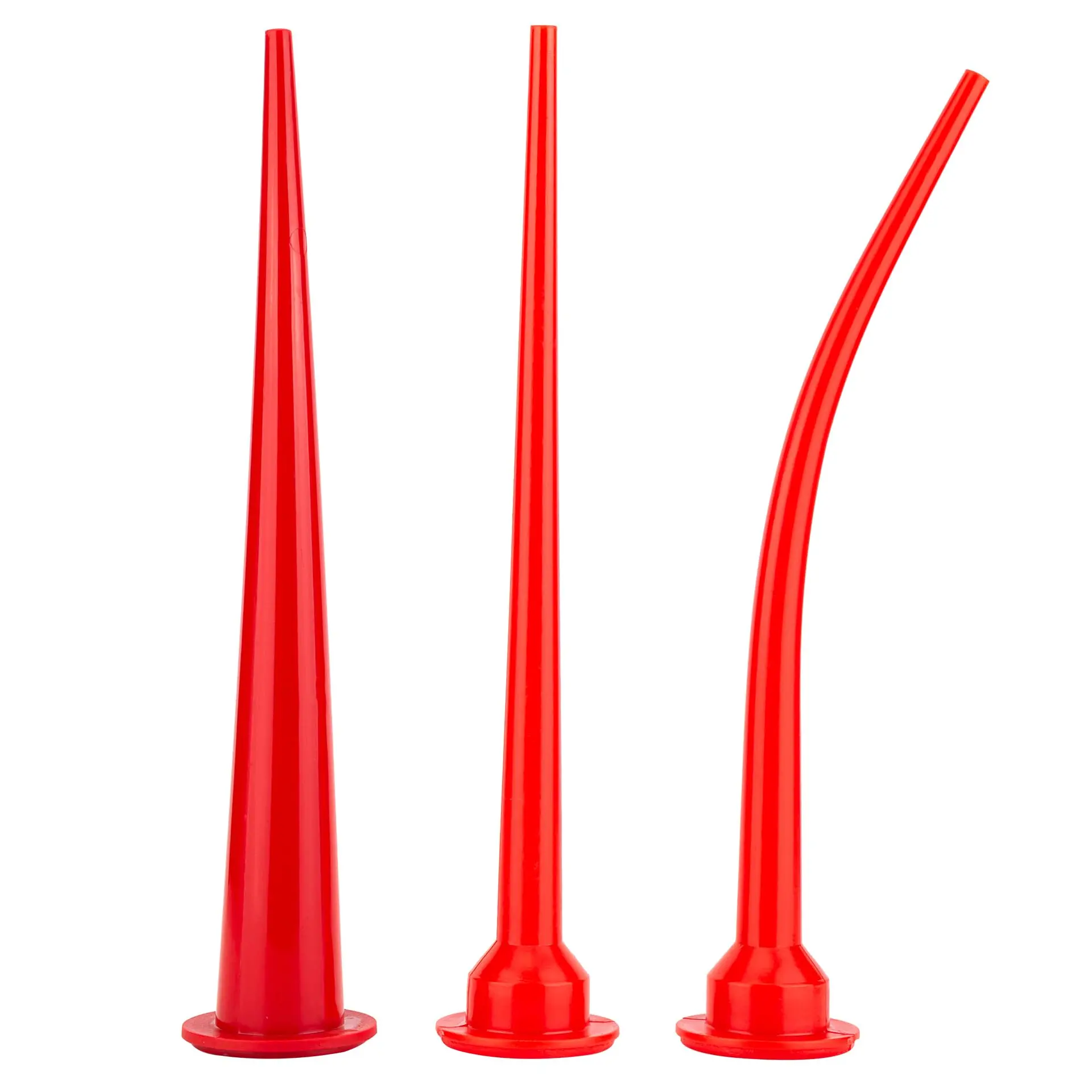 Caulking Nozzle Of Sausage  Curved Applicator Replacement Extension Tool In Construction (3 Pieces)