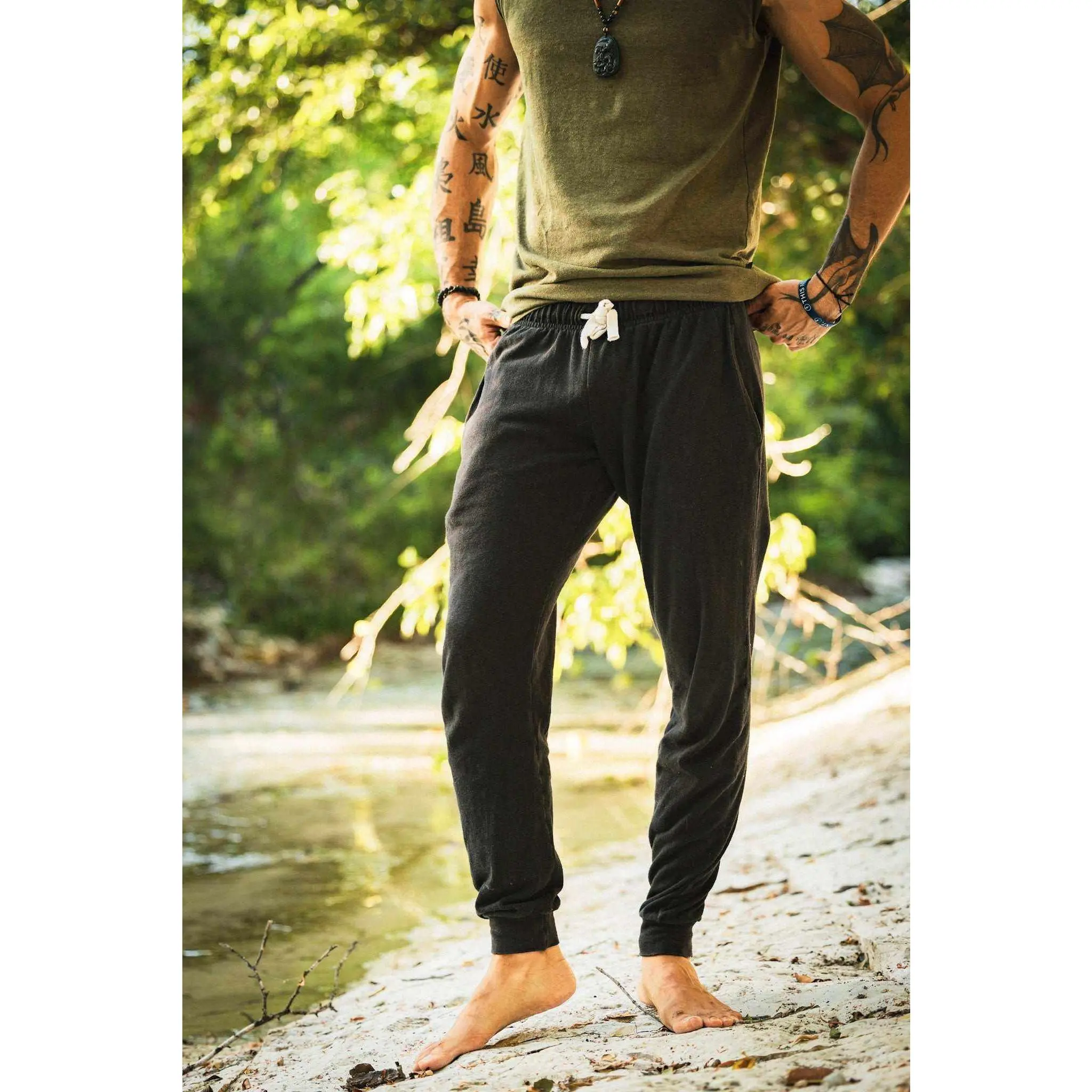 Jersey Joggers - Unisex Hemp & Organic Cotton Pants
