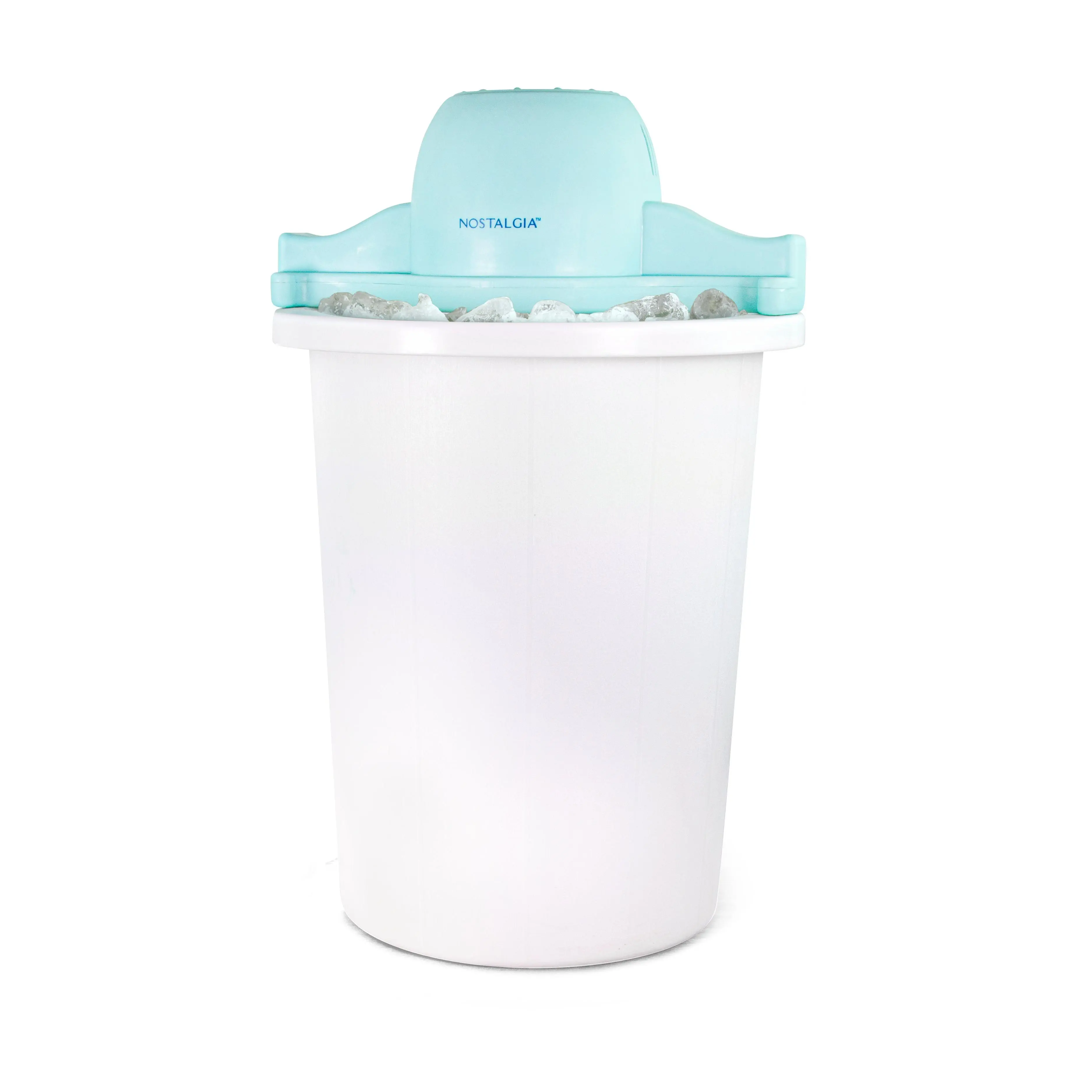 6-Quart Parlor Electric Ice Cream Maker - Blue & White 6-Quart Parlor Electric Ice Cream Maker - Blue & White