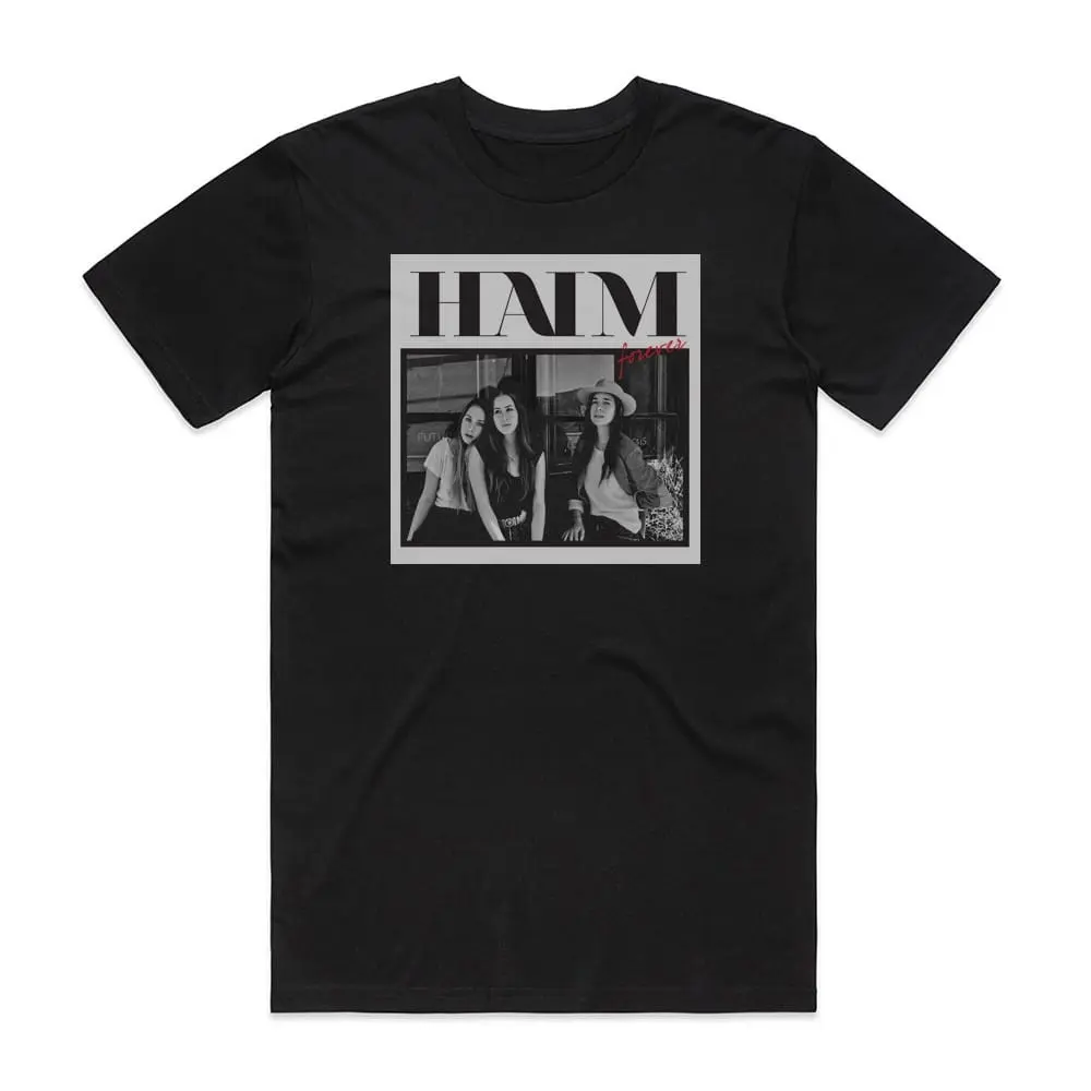 HAIM Forever Album Cover T-Shirt Black