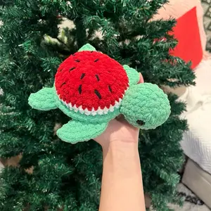 Watermelon turtle crochet