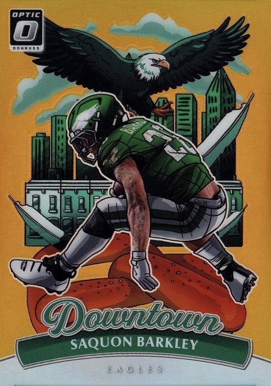 Panini 2025 NFL Trading Cards Mega Box Optic Donruss Football 6 Packs 7 Cards Per Box Find 3 Exclusive Rated Rookie Blue Hyper Parallels