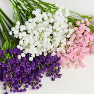 Baby Breath Flowers Arrangement (3 branches) Plastic
