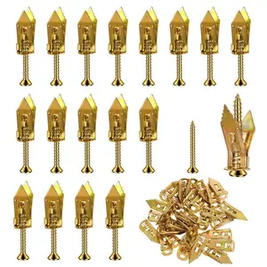 200 Pcs Drywall Self Drilling Anchors Screws Drywall Upgraded Self Drilling Drywall Anchors with Screws,Easy to use,Hardware Installation