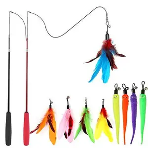 MeoHui Feather Toys for Indoor Cats