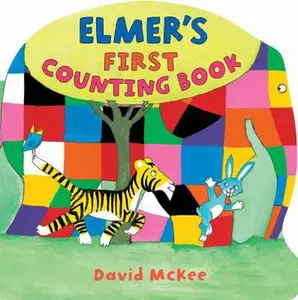 USED-Elmer's First Counting Book by McKee, David (Board book)