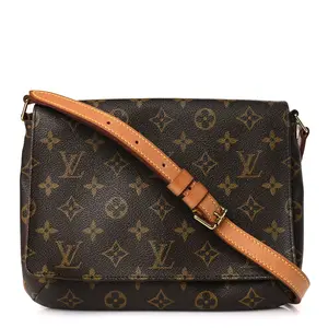 Pre-owned Louis Vuitton canvas Belt Bags Monogram Musette Tango Z 871