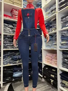 Emma Colombian Jean with internal Girdle Style 360 Overall Design Rhinestones