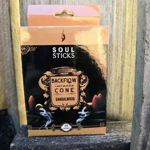 Sandalwood Backflow Incense Cones