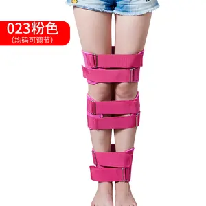 Adult Corrective Leg Braces Leggings with Straight Leg Clip Adjustable for Men & Women Black 023 Universal Support