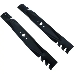 42" Mulching Blades Replacement 2 Pack - Compatible with XT1 XT2 LT42 LTX1040 RZT-L42, MTD, Troy Bilt 942-04308 942-04308-X 742-0616 942-04126, Fits 42-Inch Deck Lawn Mowers (942-04308-X)