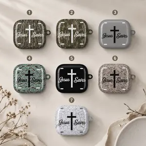 Jesus Saves AirPods Case, Christian AirPod Pro Cover, Cross AirPods Case, Faith Gift, Religious Gift, Bible Believer, Christian Accessories