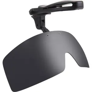 Karsaer Vision Polarized Hat Visors Clips Cap Clip on Adjustable Sunglasses for Fishing Biking Hiking Golf Eyewear UV400