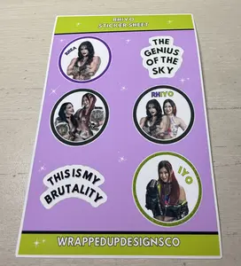 Rhiyo Inspired Vinyl Sticker Sheet Rhiyo Inspired Vinyl Sticker Sheet