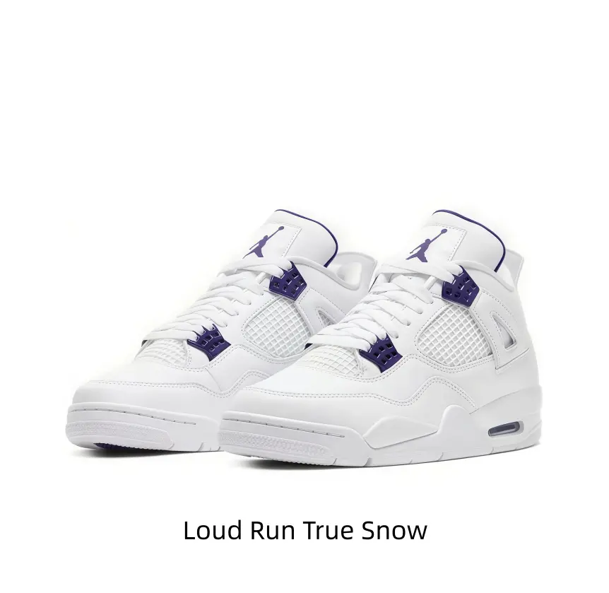 Clean white high-top sneakers with subtle purple details deliver elegant retro vibes, matching casual shorts to create fresh summer street fits for daily city travels.