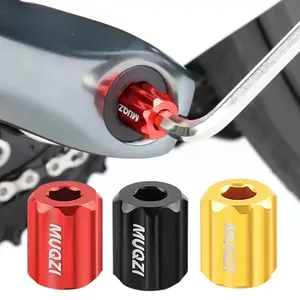 1-PC Bicycle Crank Cap Tool | For Hollow Spline Crank Arm Installation/Removal | Anti-Slip & Durable Design | Must-Have for MTB/Road Bike Maintena Bicycle Parts