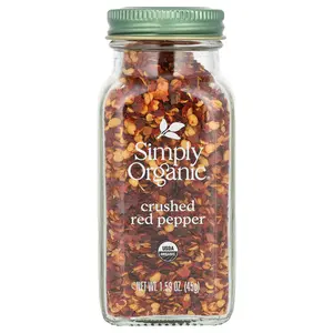Simply Organic Crushed Red Pepper, 1.59 oz (45 g)