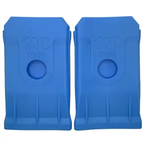 The 1KCover Premium Silicone Paint Brush Cover (Set of 2) - Protects Brush Edge & Keeps Tip Straight - 100% Vulcanized Silicone.