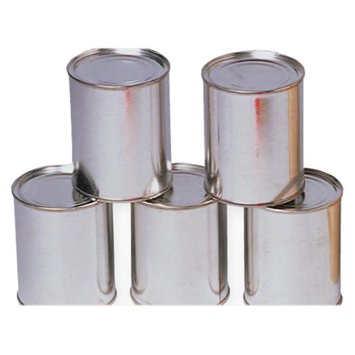 212 MAIN Metal Tin Cans - 12 Cans, Home & Festive Party Supplies for Party Bags & Gifts, Twelve Cans