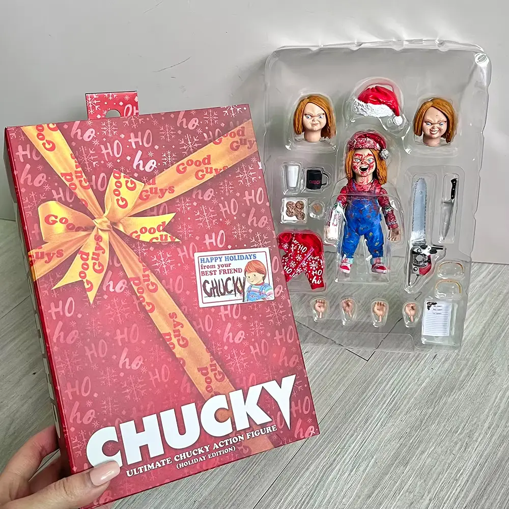Chucky Figure Anime Christmas outfit Child's play figures Model Toys Christmas Birthday Gift Toys