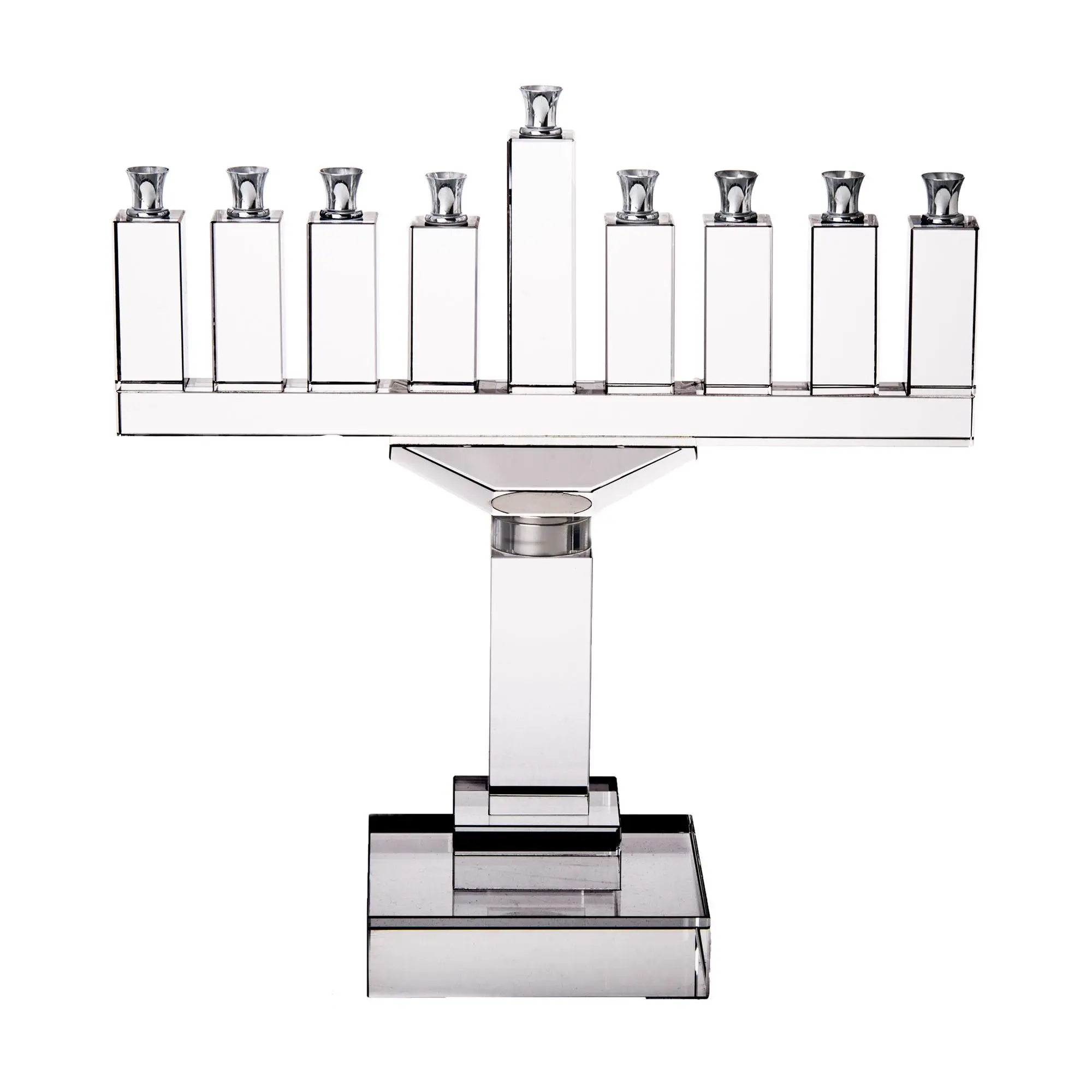 Copa Judaica Traditional Crystal Menorah