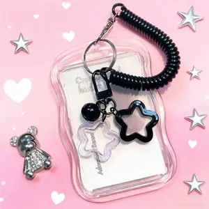 High-Quality Transparent Card Holder for Students &Employees,Durable lD Protection Case for Campus &Commuting Use, ID Badge Holder