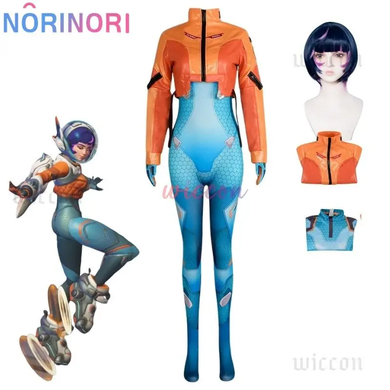 Overwatch 2 Juno Teo Minh Women's Cosplay Fullset - Costume, Wig, Suit, Shoes, Accessories for Halloween, Carnival (Toys & Hobbies DIY Specialty Supplies), Clothes