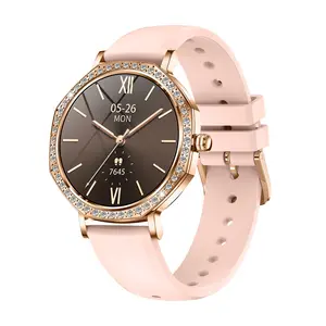 2026 New Ultra-Thin Women's Smartwatch, 1.32 Inch HD Amoled Touchscreen, Wireless Phone Call, Pedometer, Calorie Tracking, Ai Voice Assistant