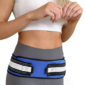 Waist Belt Sacroiliac SI Joint Hip Belt Lower Back Support-Hip Braces for Sciatica Pelvis Lumbar Hip Pain Pelvic Support Belt Adjustable Back Brace