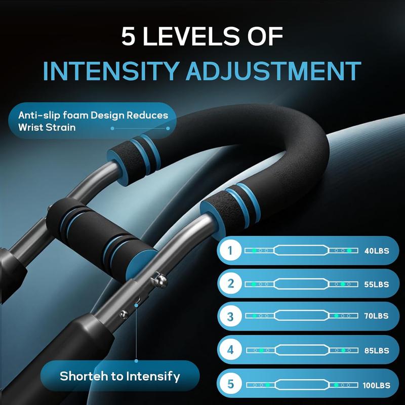 Twister Arm Trainer, Adjustable Chest Workout Equipment, Arm Trainer for Men, Arm Exercise Equipment, Chest Trainer for Men, Shoulders and Forearms Muscle Training Fitness Equipment